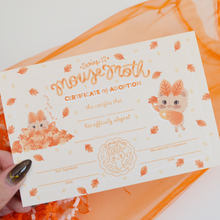 Load image into Gallery viewer, SECONDS SALE "Autumn Leaf" Mousemoth Plush Series 12