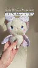 Load and play video in Gallery viewer, "Spring Sky" Mini Mousemoth Plush Series 15
