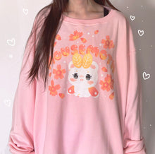 Load image into Gallery viewer, 100% Cotton Sakura Bubbles Mousemoth Pullover