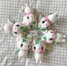 Load image into Gallery viewer, Sweet Clover Mousemoth Keychain Plush