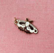 Load image into Gallery viewer, Moth Enamel Charm