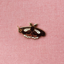 Load image into Gallery viewer, Moth Enamel Charm