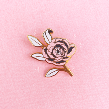 Load image into Gallery viewer, Peony Enamel Pin