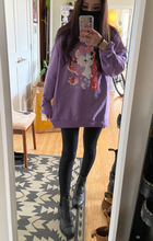Load image into Gallery viewer, 100% Cotton Purple Mousemoth Hoodie