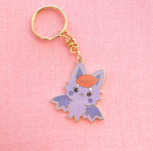Load image into Gallery viewer, SECONDS SALE Batbat Enamel Keychain