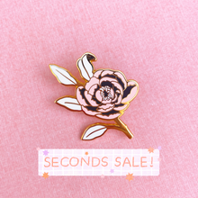 Load image into Gallery viewer, SECONDS SALE Peony Enamel Pin