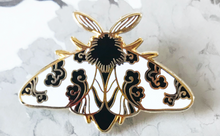 Load image into Gallery viewer, Cloud Moth Pin