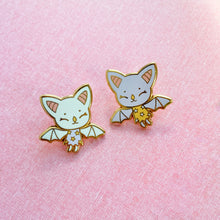 Load image into Gallery viewer, V2 Tiny Bat Enamel Pin