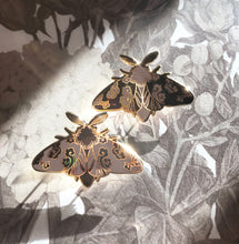 Load image into Gallery viewer, Cloud Moth Pin