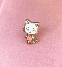 Load image into Gallery viewer, SECONDS SALE Tiny Kitten Enamel Pin