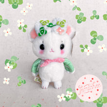 Load image into Gallery viewer, Sweet Clover Mousemoth Keychain Plush