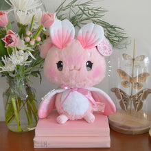 Load image into Gallery viewer, "Pink Petal" Mousemoth Plush Series 11