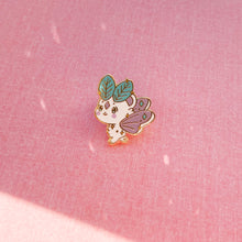 Load image into Gallery viewer, Tiny Nimbus Mousemoth Enamel Pin