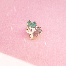 Load image into Gallery viewer, Tiny Nimbus Mousemoth Enamel Pin