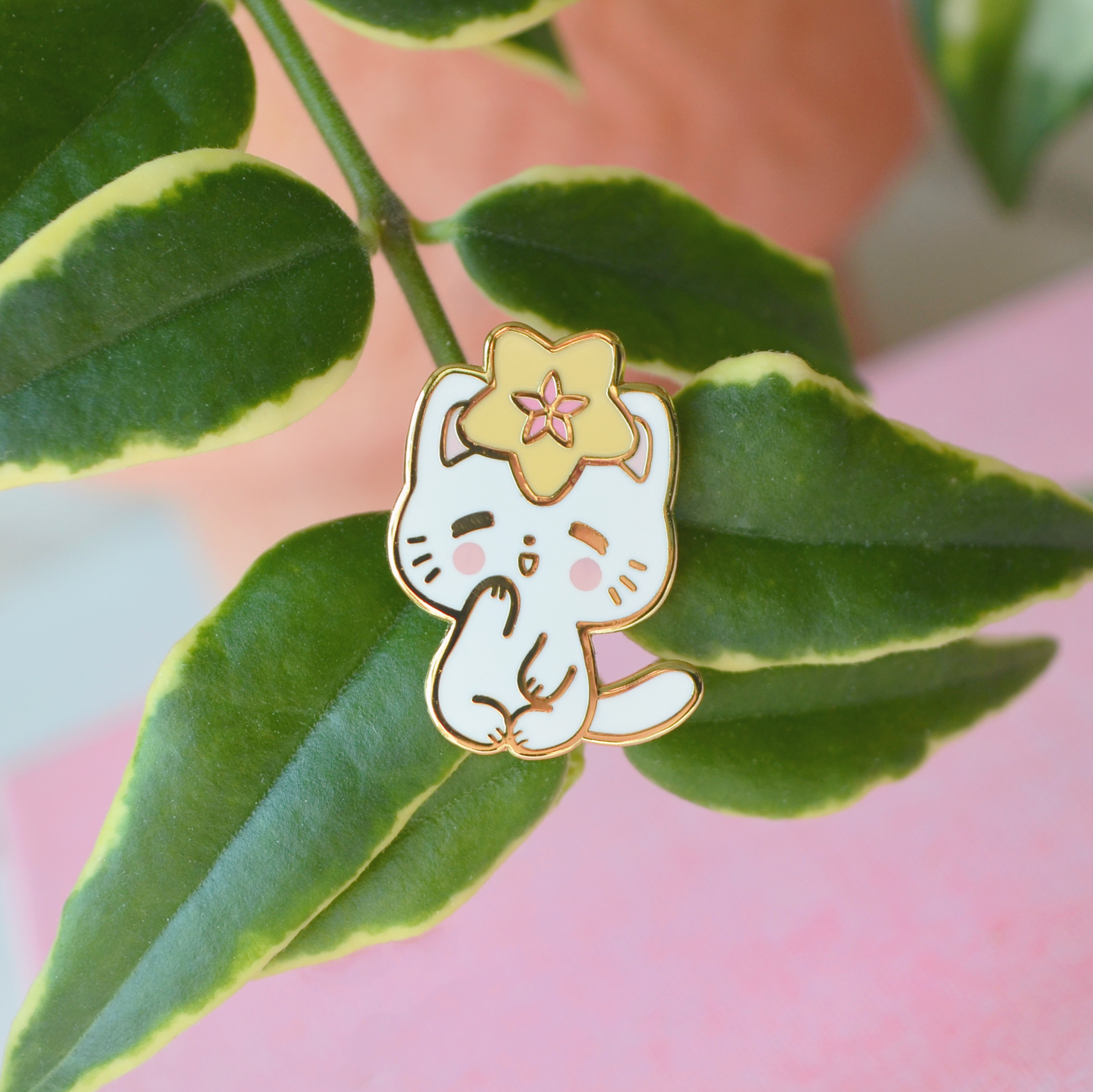 SECONDS Enamel Pins Plant Mom Pins Plant Dad Pins House Plant Pins Plant  Lovers Leaf Pins Hoya Pin 