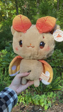 Load and play video in Gallery viewer, &quot;Autumn Leaf&quot; Mousemoth Plush Series 12
