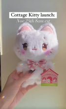 Load and play video in Gallery viewer, Cottage Kitty Mini Plush- A Minus Grade, Read Description!
