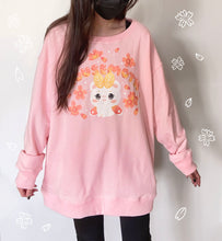 Load image into Gallery viewer, 100% Cotton Sakura Bubbles Mousemoth Pullover
