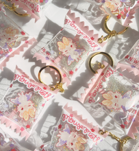 Load image into Gallery viewer, Mousemoth Candy Shaker Keychain
