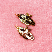 Load image into Gallery viewer, Moth Enamel Charm
