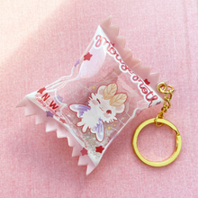 Load image into Gallery viewer, Mousemoth Candy Shaker Keychain

