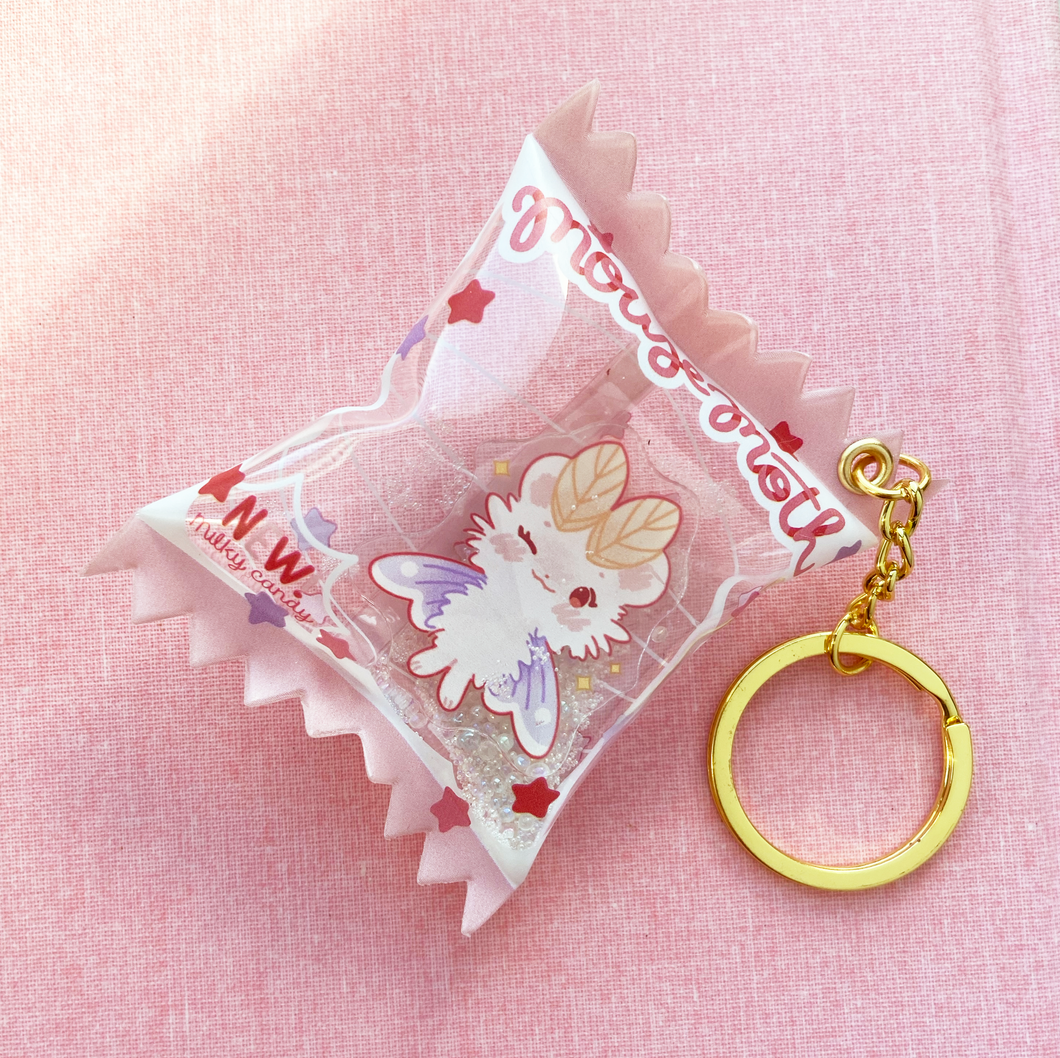 Mousemoth Candy Shaker Keychain