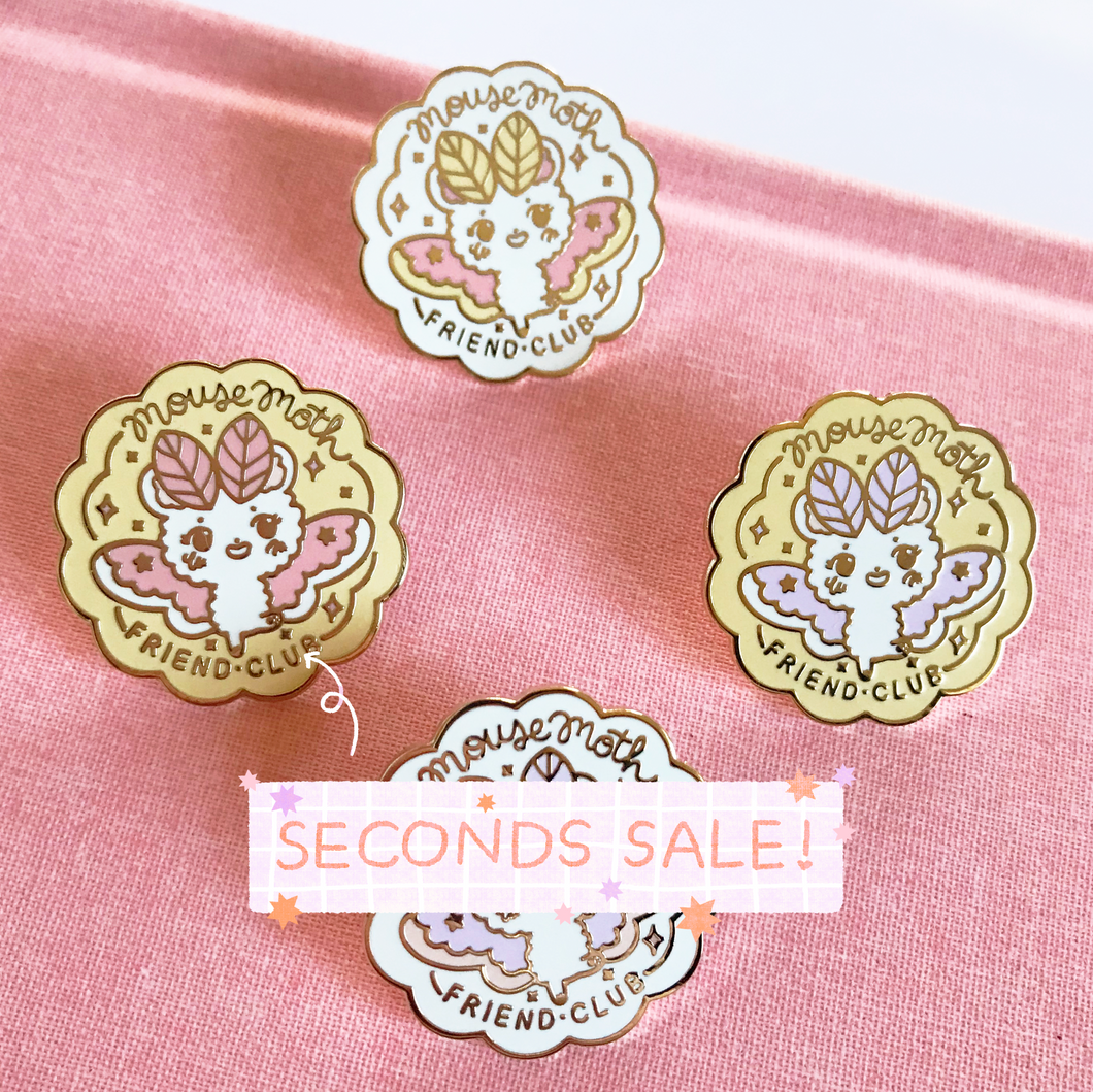 SECONDS SALE Friend Club Pin