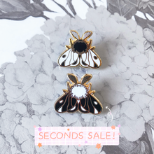 Load image into Gallery viewer, SECONDS SALE V2 Tiny Moth Pin
