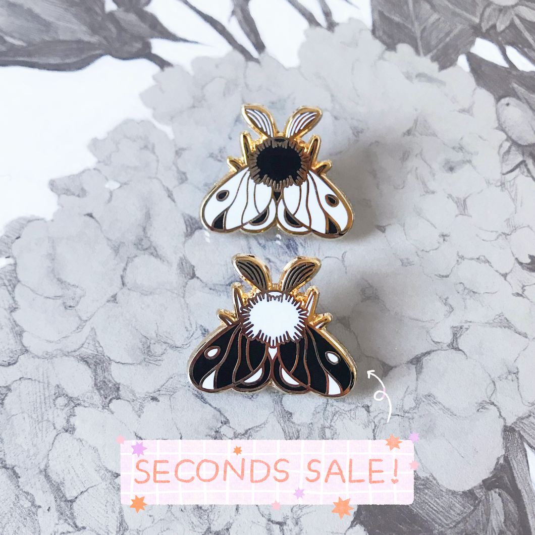 SECONDS SALE V2 Tiny Moth Pin