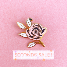Load image into Gallery viewer, SECONDS SALE Peony Enamel Pin
