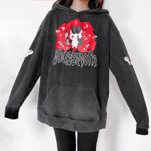 Load image into Gallery viewer, 100% Cotton Metal Mousemoth Knife Hoodie
