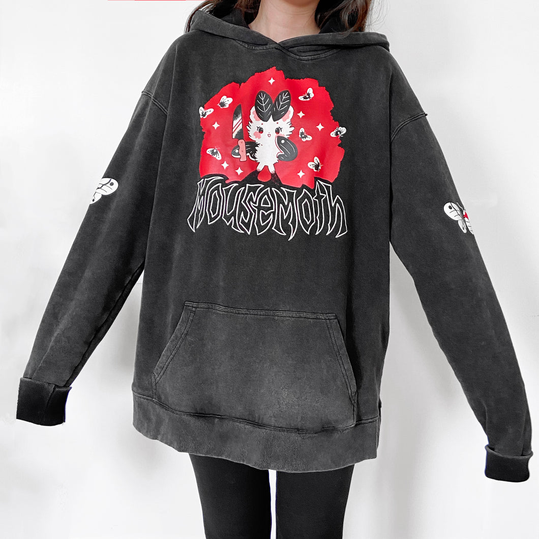 100% Cotton Metal Mousemoth Knife Hoodie