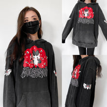 Load image into Gallery viewer, 100% Cotton Metal Mousemoth Knife Hoodie
