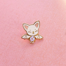 Load image into Gallery viewer, V2 Tiny Bat Enamel Pin
